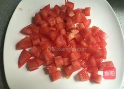 罗勒全熟番茄佐橄榄油面包的做法图解3