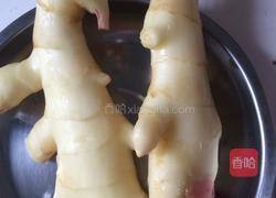 子姜拌腌梅的做法图解1