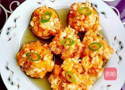 大虾酿香菇的做法图解4
