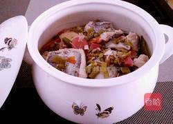 酸菜粉丝桂鱼块的做法图解7