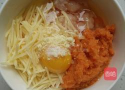 鸡肉蔬菜饼的做法图解3