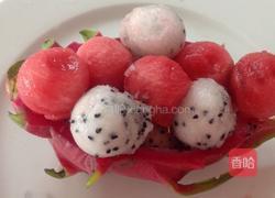 酸奶火龙果的做法图解3