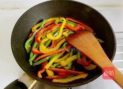 彩椒炒肉丝的做法图解10
