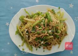 西芹千张的做法图解5