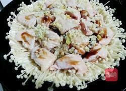 蒜蓉金针菇蒸鸡翅的做法图解9