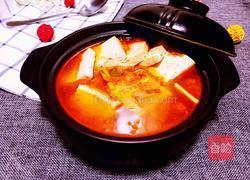 五花肉辣白菜豆腐汤的做法图解11
