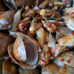 辣炒黄蚬子的做法[图]