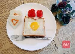 土司煎蛋的做法图解5