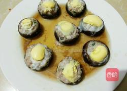 菇上明月（香菇蒸鹌鹑蛋）的做法图解8