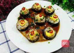 菇上明月（香菇蒸鹌鹑蛋）的做法图解9