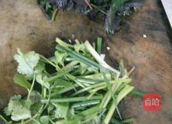 紫苏烧田螺的做法图解2