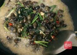 紫苏烧田螺的做法图解4