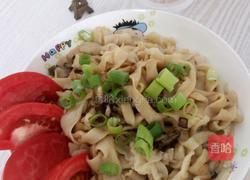 葱香手擀面的做法图解6