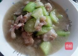 丝瓜瘦肉猪干汤的做法图解5