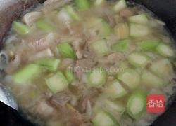 丝瓜瘦肉猪干汤的做法图解4