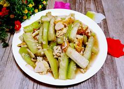 鸡蛋炒丝瓜条