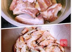 香辣干锅排骨虾的做法图解3
