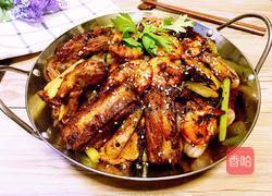 香辣干锅排骨虾的做法图解19