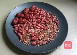 五红补血粥的做法图解1