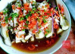红辣椒蒸茄子的做法图解11