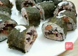 Red Bean Sushi Recipe Illustration 7