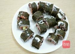 红豆寿司的做法图解6