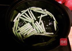 豇豆青菜面的做法图解3