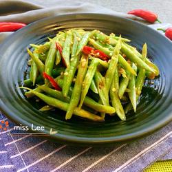 凉调爽口四季豆的做法[图]