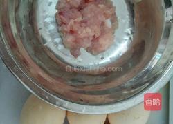 肉沫鸡蛋羹的做法图解1