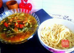 压豆面(二人份)的做法图解15