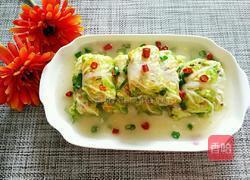 虾仁豆腐白菜卷的做法图解15