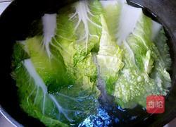 虾仁豆腐白菜卷的做法图解3