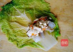 虾仁豆腐白菜卷的做法图解7
