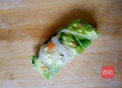 虾仁豆腐白菜卷的做法图解9