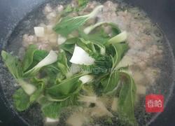 青菜肉丸豆腐汤的做法图解10