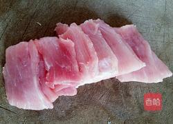 竹叶菜杆炒肉丝的做法图解4