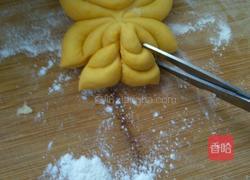 南瓜菊花馒头的做法图解9