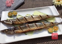 烤秋刀鱼的做法图解7