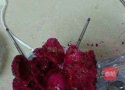 椰蕉火龙果酸奶的做法图解2