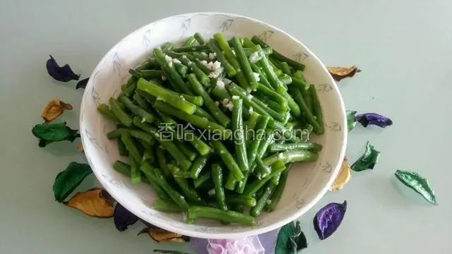 蒜末豇豆