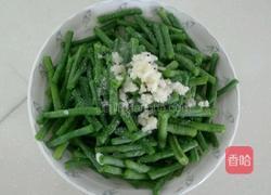蒜末豇豆的做法图解3