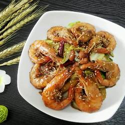 麻辣干锅虾的做法[图]