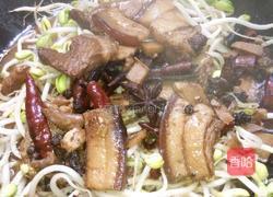 肉烧黄豆芽的做法图解8