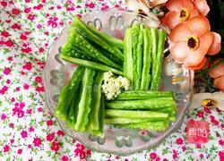 苦瓜蘸酱的做法图解3