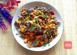 酸胡萝卜炒鸭珍的做法图解12