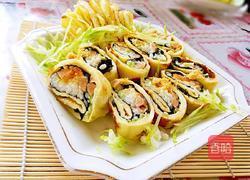 鸡蛋紫菜卷的做法图解10