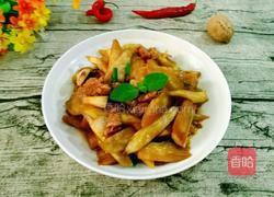  家常肉丁炒茄子的做法图解10