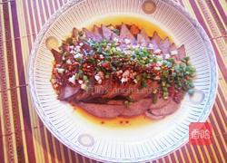 凉拌老肝的做法图解6