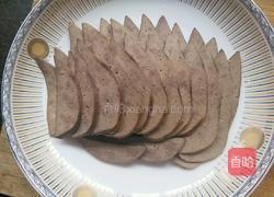 凉拌老肝的做法图解4