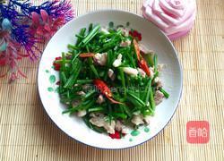 肉炒韭菜花的做法图解13